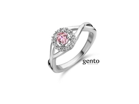 RING ZIRCONIA - Gento (AG) Silver | Gento silver jewels