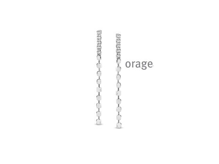 OORBEL AFHANGER ZIRCONIA - Orage Silver Jewellery | (Ag) Orage Zilver