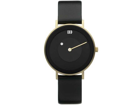 DANISH DESIGN WATCH QUARTZ - QUARTZ LEDER