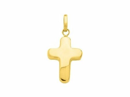 Hanger Kruisje - 18kt Geelgoud | COLLECTION VANSCHOENWINKEL