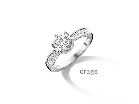 RING ZIRCONIA - Orage Silver Jewellery | (Ag) Orage Zilver