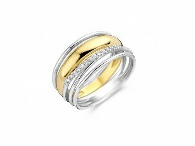 Ring briljant - 18kt Bicolor | COLLECTION VANSCHOENWINKEL