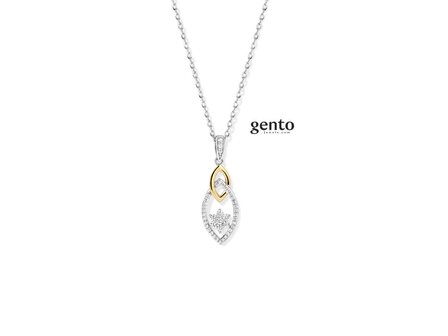 KETTING MET HANGER - Gento (AG) Silver | Gento silver jewels