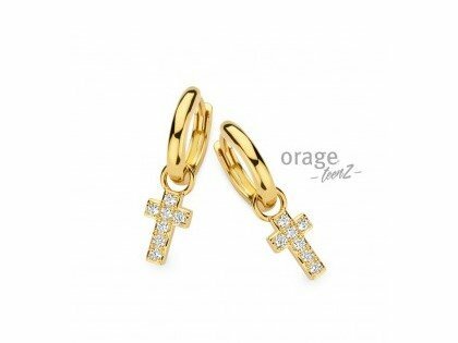 OORBEL AFHANGER ZIRCONIA - Orage Silver Jewellery | (Ag) Orage Zilver