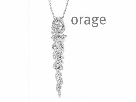 KETTING MET HANGER - Orage Silver Jewellery | (Ag) Orage Zilver
