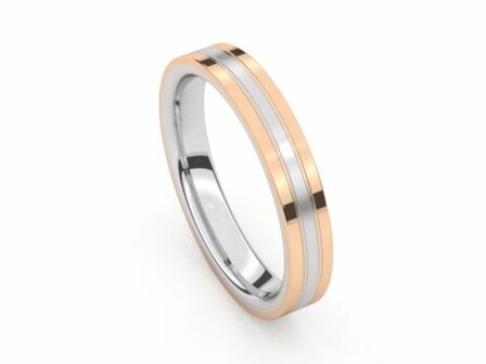 Aurodesign Trouwring - Rose goud 18kt | Auro Design Ring