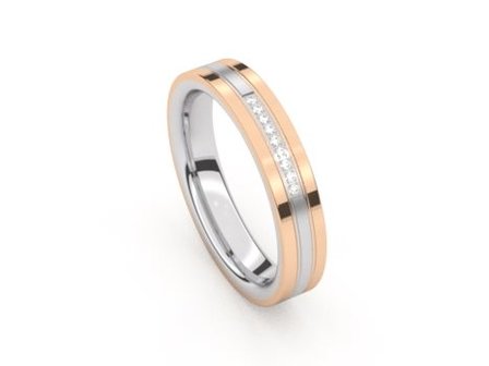 Aurodesign Trouwring - Rose goud 18kt | Auro Design Ring