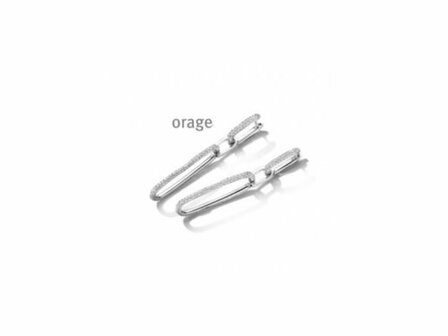 OORBEL AFHANGER ZIRCONIA - Orage Silver Jewellery | (Ag) Orage Zilver