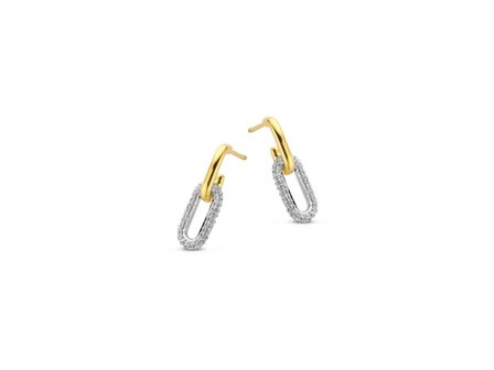 OORBEL AFHANGER ZIRCONIA - Naiomy (AG) Zilver