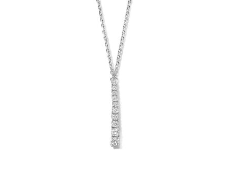 Collier-Halsketting - Naiomy (AG) Zilver