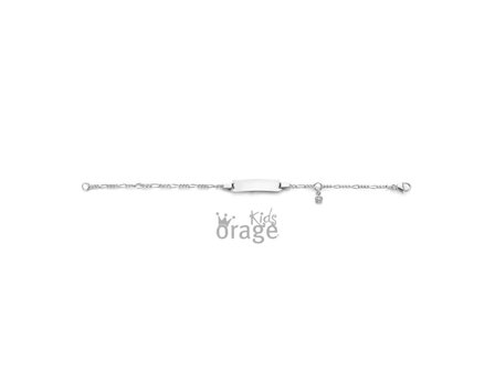 Armband idendit&eacute; - Orage Kids Silver | (Ag) Orage Zilver