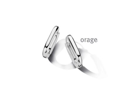 Oorbellen creolen - Orage STEEL Jewellery | (Ag) Orage Zilver