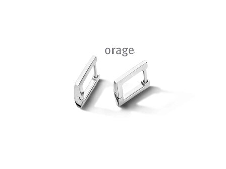 Oorbellen creolen - Orage STEEL Jewellery | (Ag) Orage Zilver