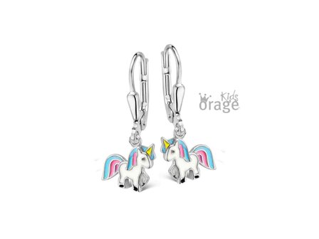 Oorbellen kinder afhanger - Orage Kids Silver | (Ag) Orage Zilver