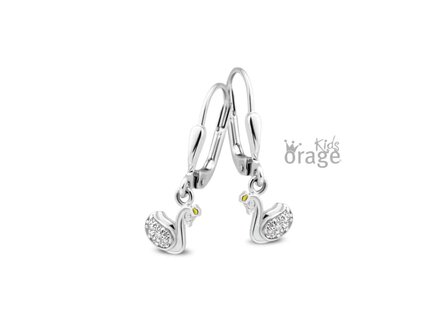 Oorbellen kinder afhanger - Orage Kids Silver | (Ag) Orage Zilver