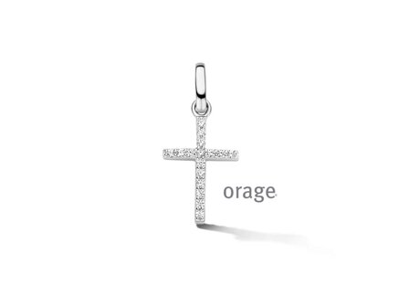 Hanger Kruisje - Orage Silver Jewellery | (Ag) Orage Zilver