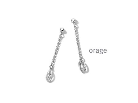 Oorbellen afhangers - Orage Silver Jewellery | (Ag) Orage Zilver