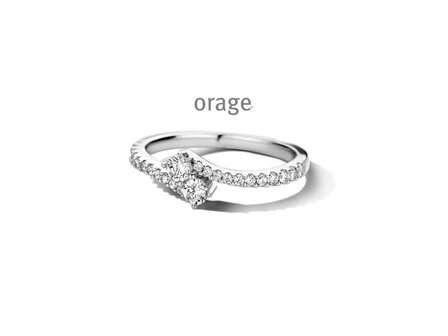 RING ZIRCONIA - Orage Silver Jewellery | (Ag) Orage Zilver