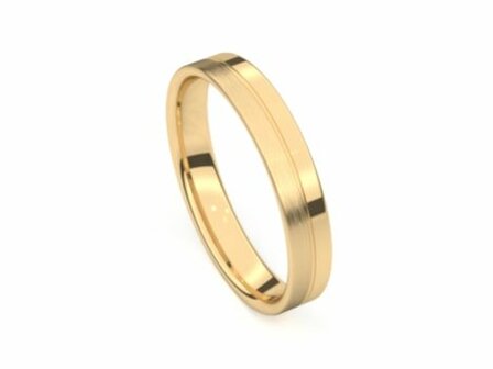 Aurodesign Trouwring - 18kt Geelgoud | Auro Design Ring