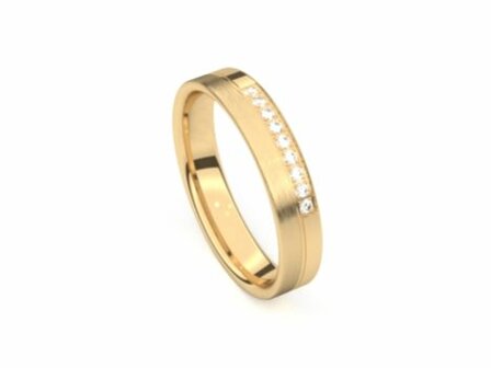 Aurodesign Trouwring - 18kt Geelgoud | Auro Design Ring