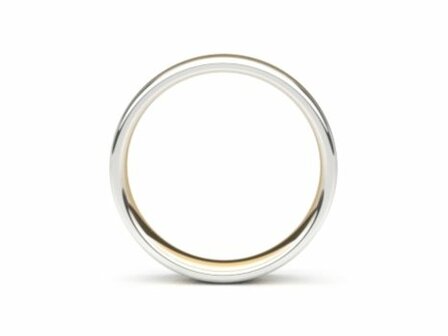 Aurodesign Trouwring - 18kt Bicolor | Auro Design Ring