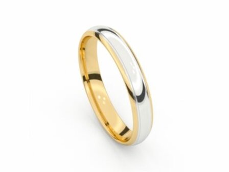 Aurodesign Trouwring - 18kt Bicolor | Auro Design Ring