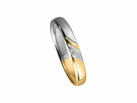 Aurodesign Trouwring - 18kt Bicolor | Auro Design Ring