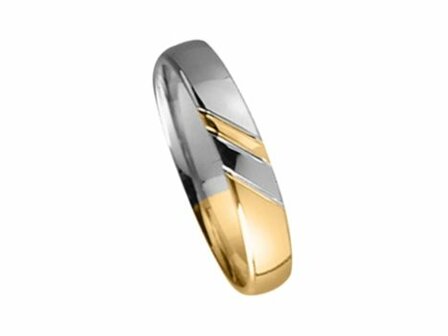 Aurodesign Trouwring - 18kt Bicolor | Auro Design Ring