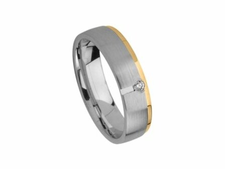 Aurodesign Trouwring - 18kt Bicolor | Auro Design Ring