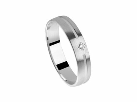 Amici Ring - 9kt Witgoud | Amici Ringen