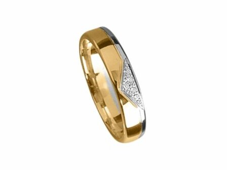 Aurodesign Trouwring - 18kt Bicolor | Auro Design Ring