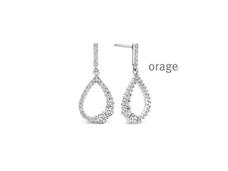 Oorbellen afhangers - Orage Silver Jewellery | (Ag) Orage Zilver