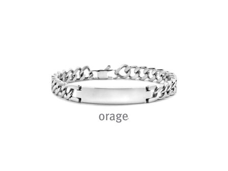 Armband Idendit&eacute; - Orage STEEL Jewellery | (Ag) Orage Zilver