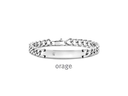 Armband Idendit&eacute; - Orage STEEL Jewellery | (Ag) Orage Zilver