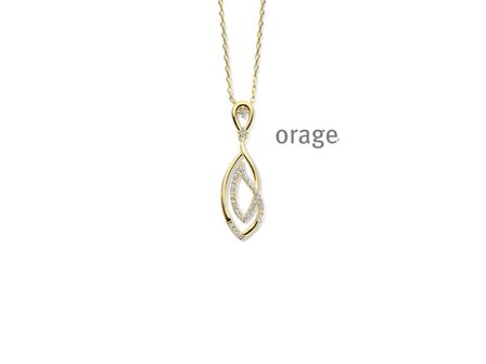 Hanger met Ketting - Orage Juwelen | (Ag) Orage Zilver