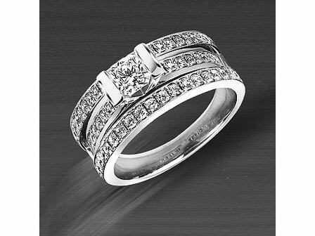 RING FLANDERS BRILJANT - 18kt Witgoud | The flanders collection