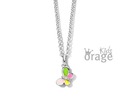 Hanger met Ketting - Orage Kids Silver | (Ag) Orage Zilver