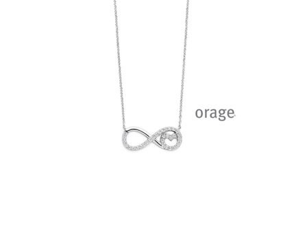 KETTING MET HANGER - Orage Silver Jewellery | (Ag) Orage Zilver