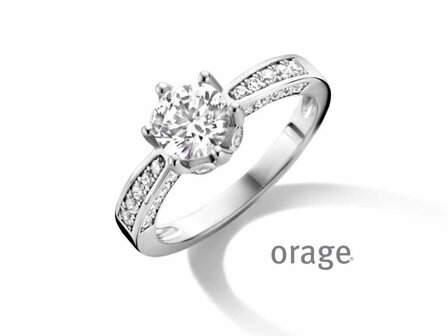 RING ZIRCONIA - Orage Silver Jewellery | (Ag) Orage Zilver