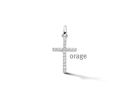 Hanger Kruisje - Orage Silver Jewellery | (Ag) Orage Zilver