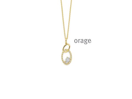 Hanger met Ketting - Orage Juwelen | (Ag) Orage Zilver