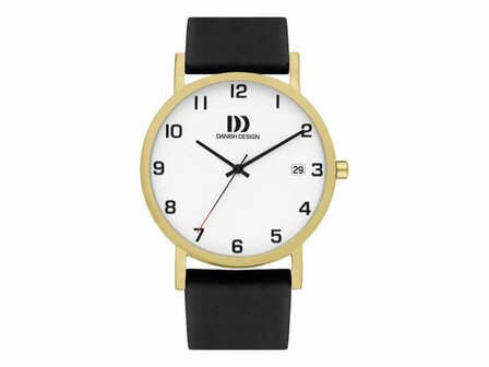 DANISH DESIGN WATCH QUARTZ - QUARTZ LEDER