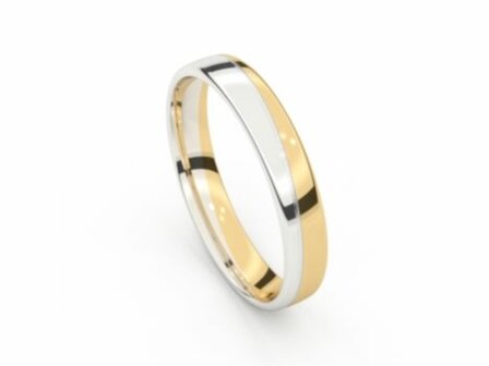 Aurodesign Trouwring - 18kt Bicolor | Auro Design Ring