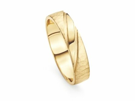 Aurodesign Trouwring - 18kt Geelgoud | Auro Design Ring