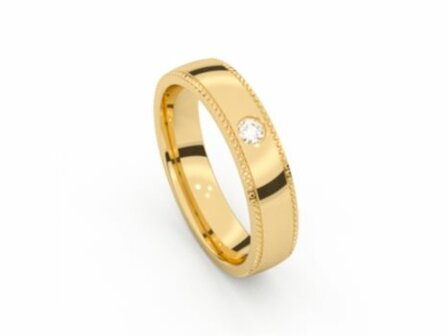 Aurodesign Trouwring - 18kt Geelgoud | Auro Design Ring