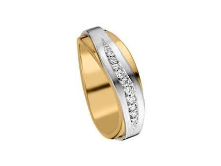 M&eacute;moire Trouwring - 18kt Bicolor | M&eacute;moire Ring