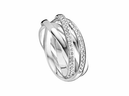 M&eacute;moire Trouwring - 18kt Witgoud | M&eacute;moire Ring