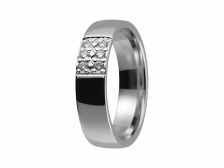 Aurodesign Trouwring - 18kt Witgoud | Auro Design Ring