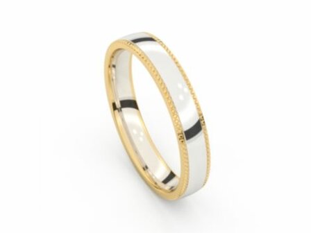 Aurodesign Trouwring - 18kt Bicolor | Auro Design Ring