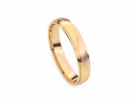 Aurodesign Trouwring - 18kt Geelgoud | Auro Design Ring